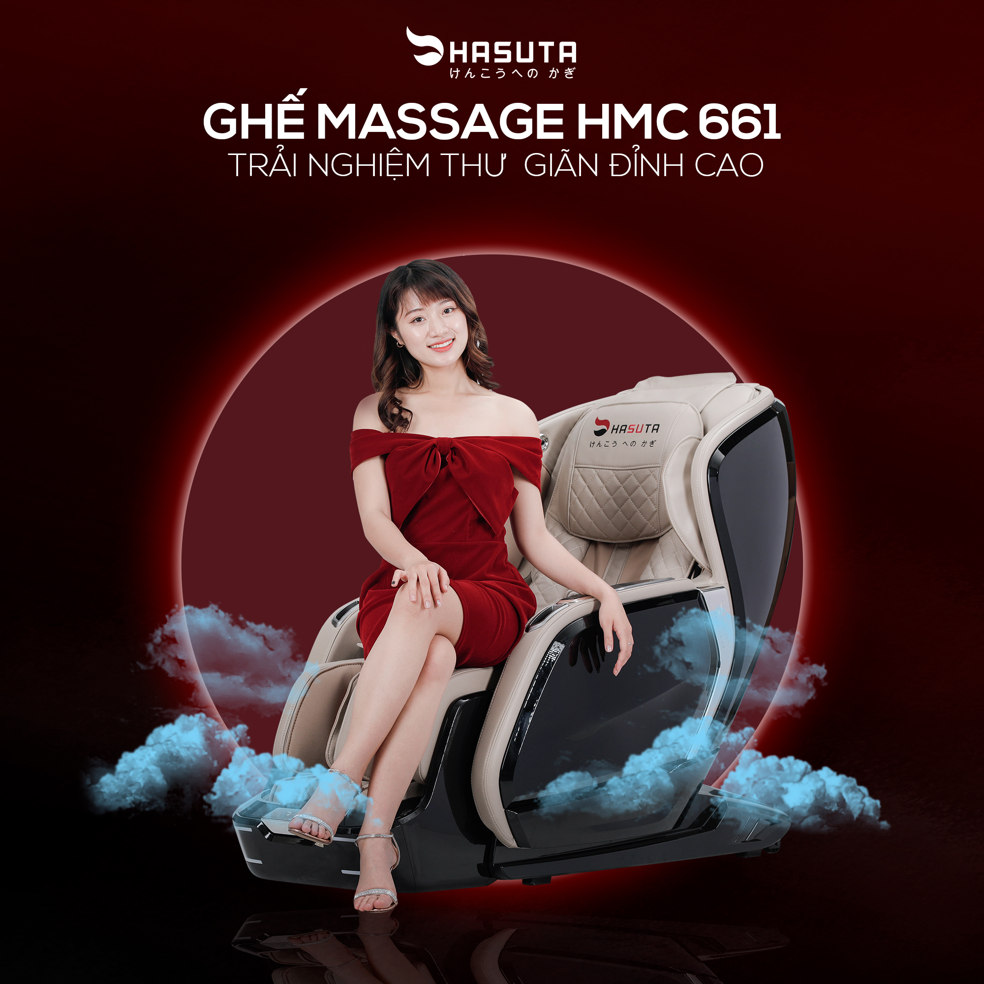 ghe massage toan than hmc- 661
