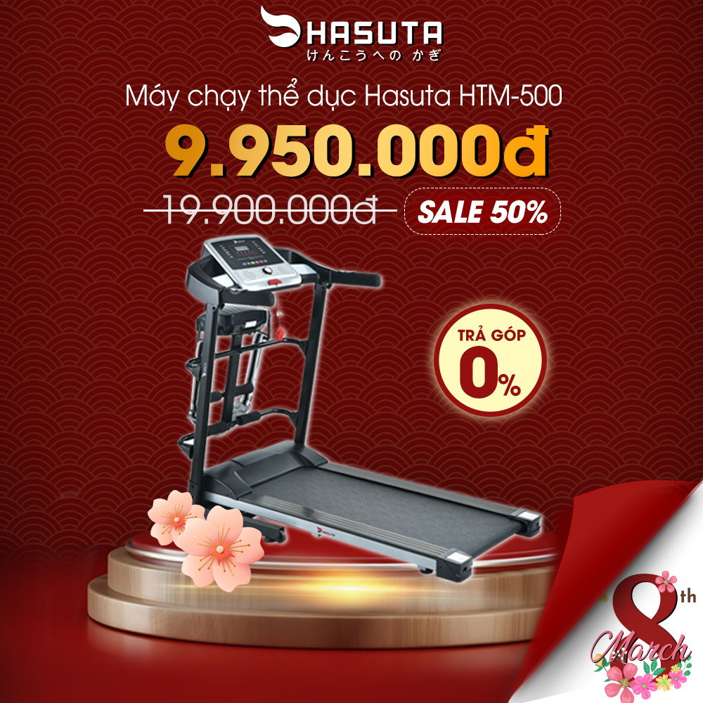 Máy chạy thể dục Hasuta HTM-500