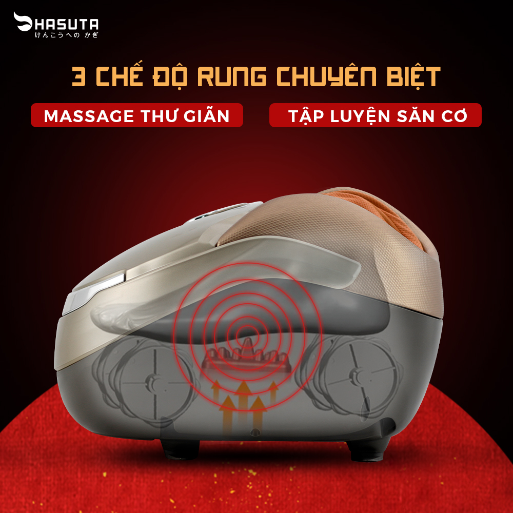 Máy massage HMF - 300 sở hữu 3 chế độ rung chuyên biệt