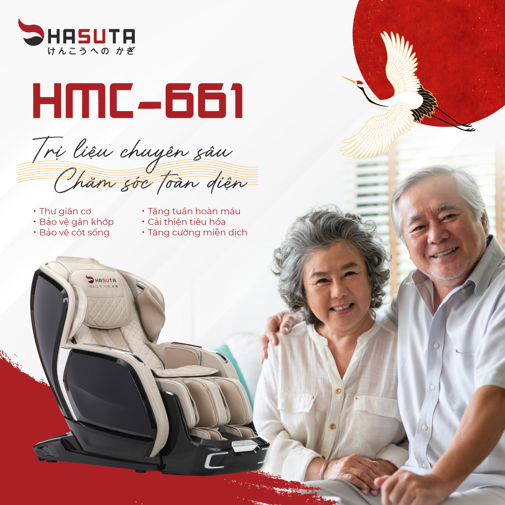 HMC-661 chuyên gia trị liệu, chăm sóc sức khỏe toàn diện cho cả gia đình