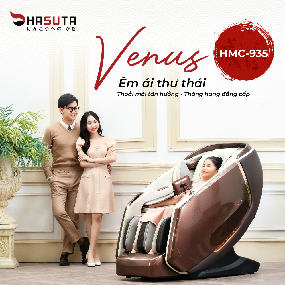 Ghế massage Venus HMC-935 êm ái thư thái