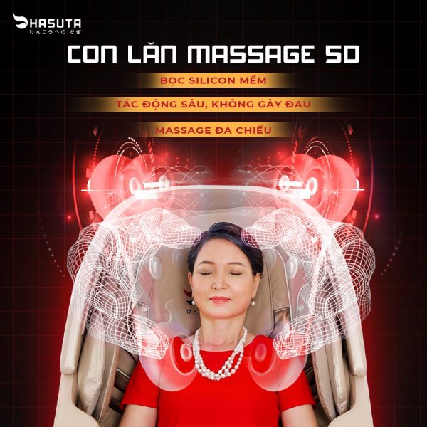 Con lăn massage 5D hiện đại