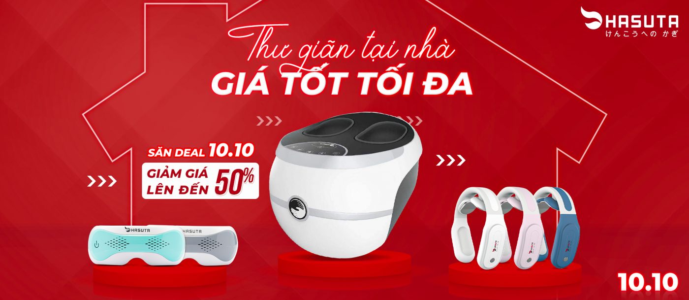 Hasuta Việt Nam Chuyên cung cấp thiết bị chăm sóc sức khỏe tốt nhất việt nam