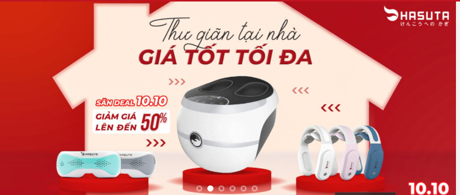 Hasuta Việt Nam Chuyên cung cấp thiết bị chăm sóc sức khỏe tốt nhất việt nam