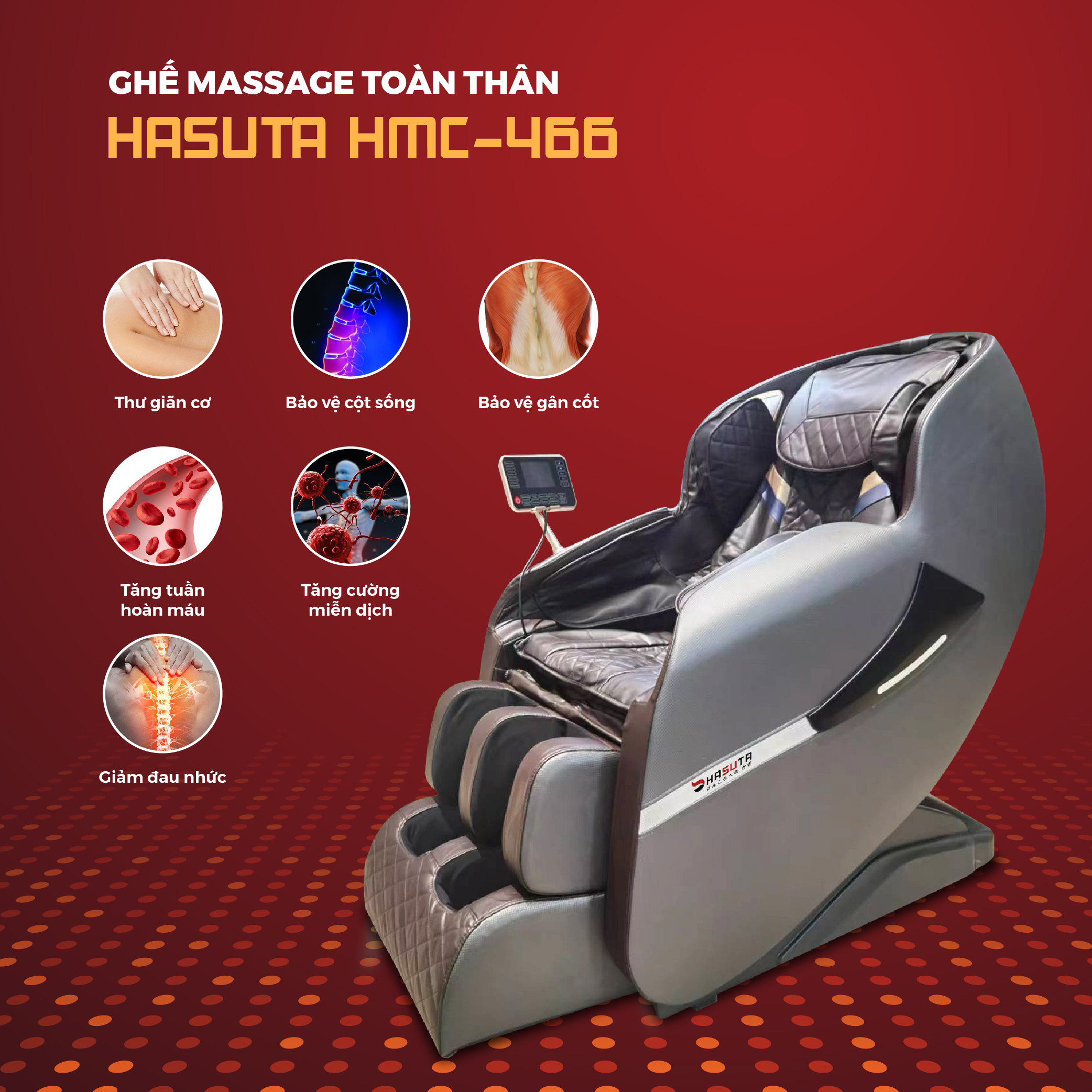 Ghế Massage Hasuta HMC-466